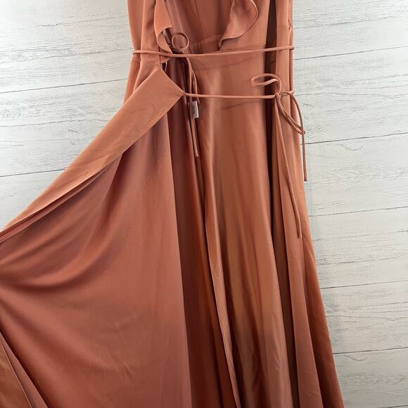 Sachin & Babi Tansy Satin Charmeuse Maxi Dress Size 2 - Picture 6 of 9